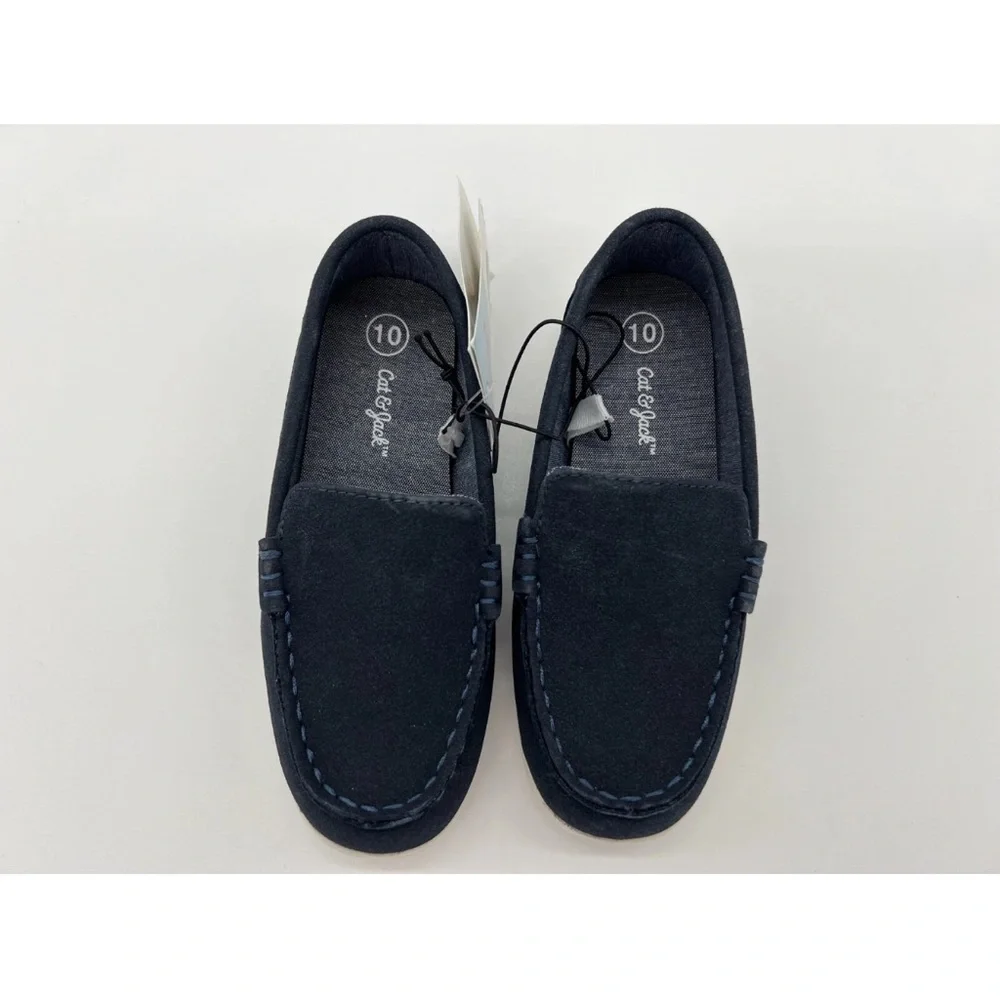 Cat & Jack Toddler Boys' ZAYD Slip-On Loafers Navy Blue
